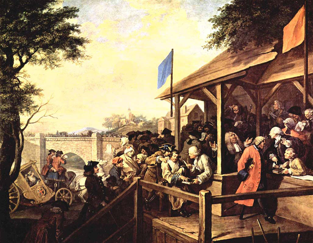 Humours of an Election-The Polling